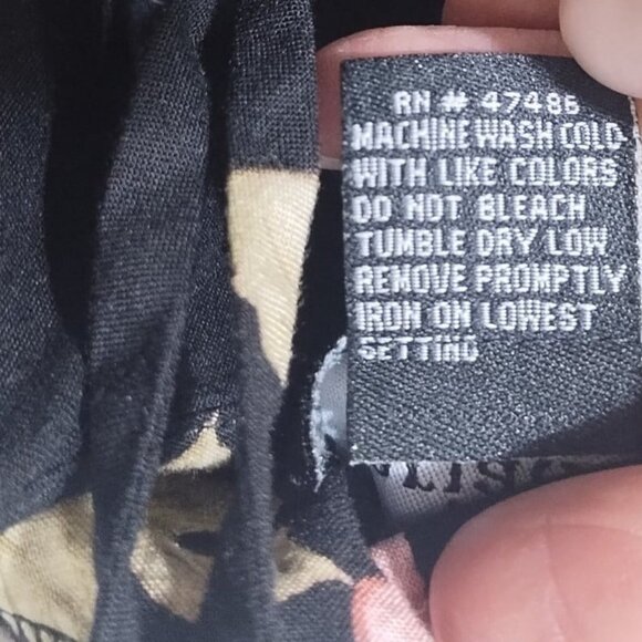 VTG Y2K Variations Woman Sleeveless Floral Maxi Dress Size 20W Boho Cottage - Picture 5 of 5